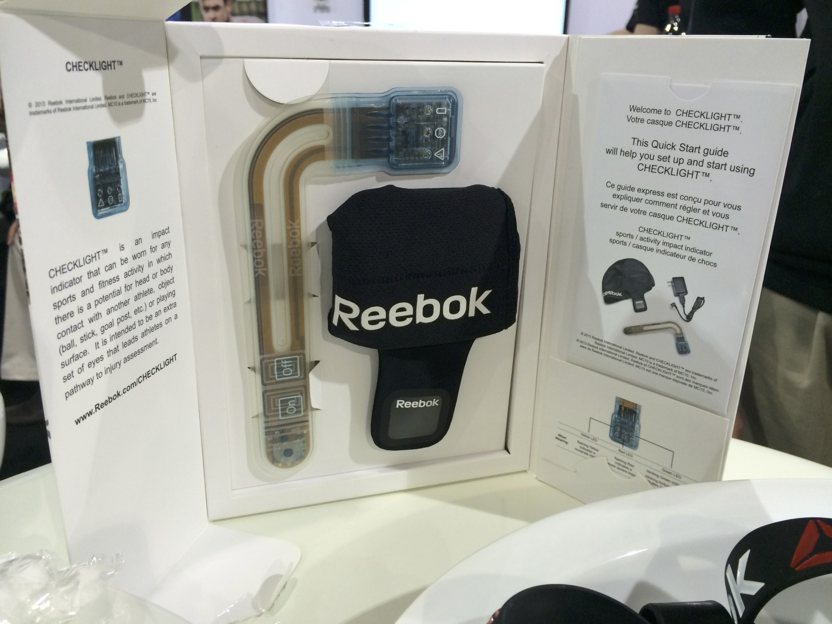 reebok wearable technology